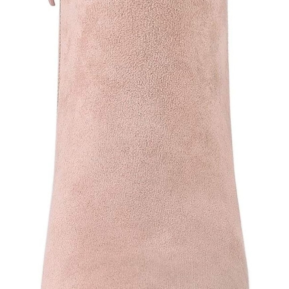 NEW Faux suede Ankle boots 7.5 - Picture 3 of 7